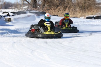 Karting sur neige a SH Karting