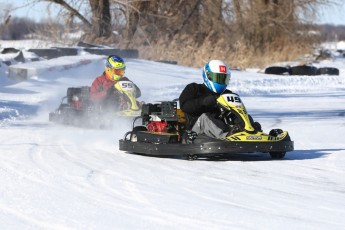 Karting sur neige a SH Karting