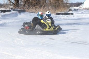 Karting sur neige a SH Karting