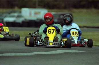 Retour dans le passé - Karting à Pointe-du-Lac - Avril 1996