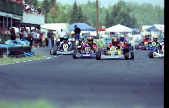 Retour dans le passé - Karting à Grand-Mère - Août 1998