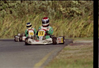Retour dans le passé - Karting à St-Hilaire - Octobre 1998