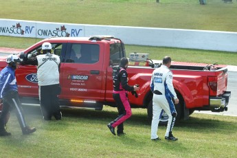 CTMP août 2024 - Accident NASCAR