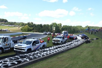 CTMP août 2024 - Accident NASCAR