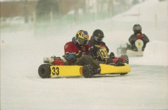 Retour dans le passé - Karting sur glace à Granby - 2000