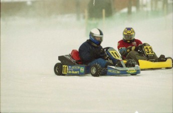 Retour dans le passé - Karting sur glace à Granby - 2000