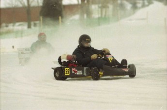 Retour dans le passé - Karting sur glace à Granby - 2000