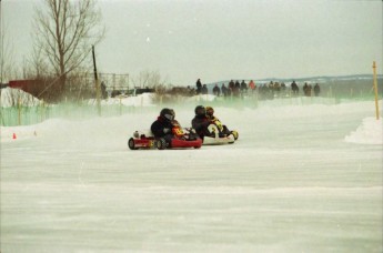 Retour dans le passé - Karting sur glace à Granby - 2000