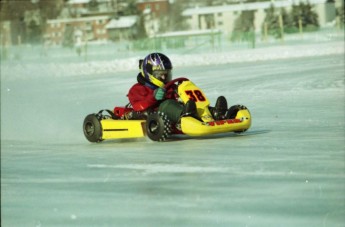 Retour dans le passé - Karting sur glace à Granby - 2000