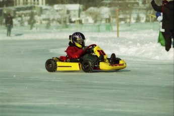 Retour dans le passé - Karting sur glace à Granby - 2000