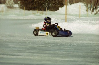 Retour dans le passé - Karting sur glace à Granby - 2000