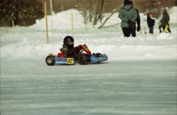 Retour dans le passé - Karting sur glace à Granby - 2000