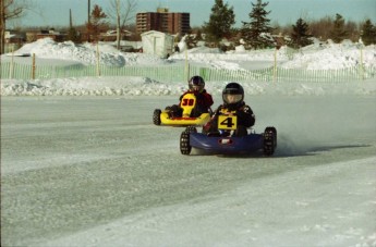 Retour dans le passé - Karting sur glace à Granby - 2000