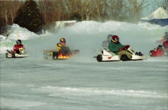 Retour dans le passé - Karting sur glace à Granby - 2000