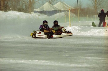 Retour dans le passé - Karting sur glace à Granby - 2000