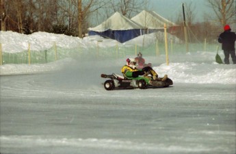 Retour dans le passé - Karting sur glace à Granby - 2000