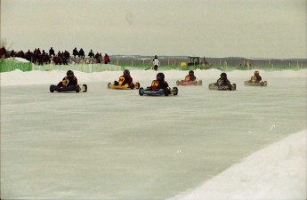 Retour dans le passé - Karting sur glace à Granby - 2000