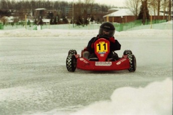 Retour dans le passé - Karting sur glace à Granby - 2000