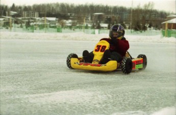 Retour dans le passé - Karting sur glace à Granby - 2000