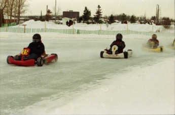 Retour dans le passé - Karting sur glace à Granby - 2000