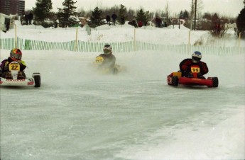 Retour dans le passé - Karting sur glace à Granby - 2000