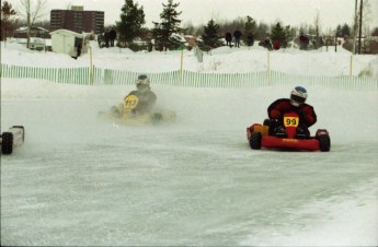 Retour dans le passé - Karting sur glace à Granby - 2000