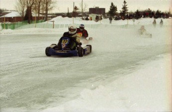 Retour dans le passé - Karting sur glace à Granby - 2000