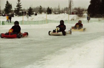 Retour dans le passé - Karting sur glace à Granby - 2000