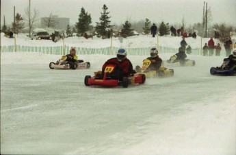 Retour dans le passé - Karting sur glace à Granby - 2000