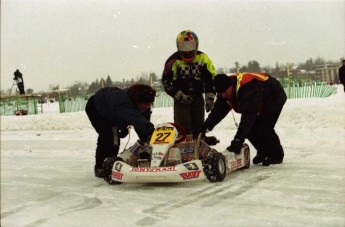 Retour dans le passé - Karting sur glace à Granby - 2000