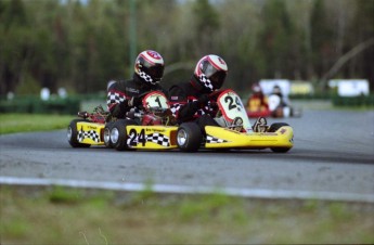 Retour dans le passé - Karting à SRA - juin 2000