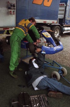 Retour dans le passé - Karting à SRA - juin 2000